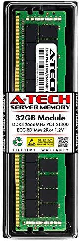 החלפת זיכרון RAM של A-Tech 32GB עבור Cisco UCS-MR-X32G2RS-H | DDR4 2666MHz PC4-21300 2RX4 1.2V ECC RDIMM